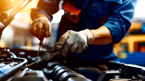 Professionele auto service
